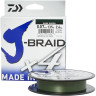 Шнур DAIWA J-Braid X4 0,33мм 135м Dark green 12741-033